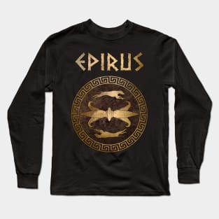 Epirus Ancient Greece Pyrrhus of Epirus Symbol Long Sleeve T-Shirt